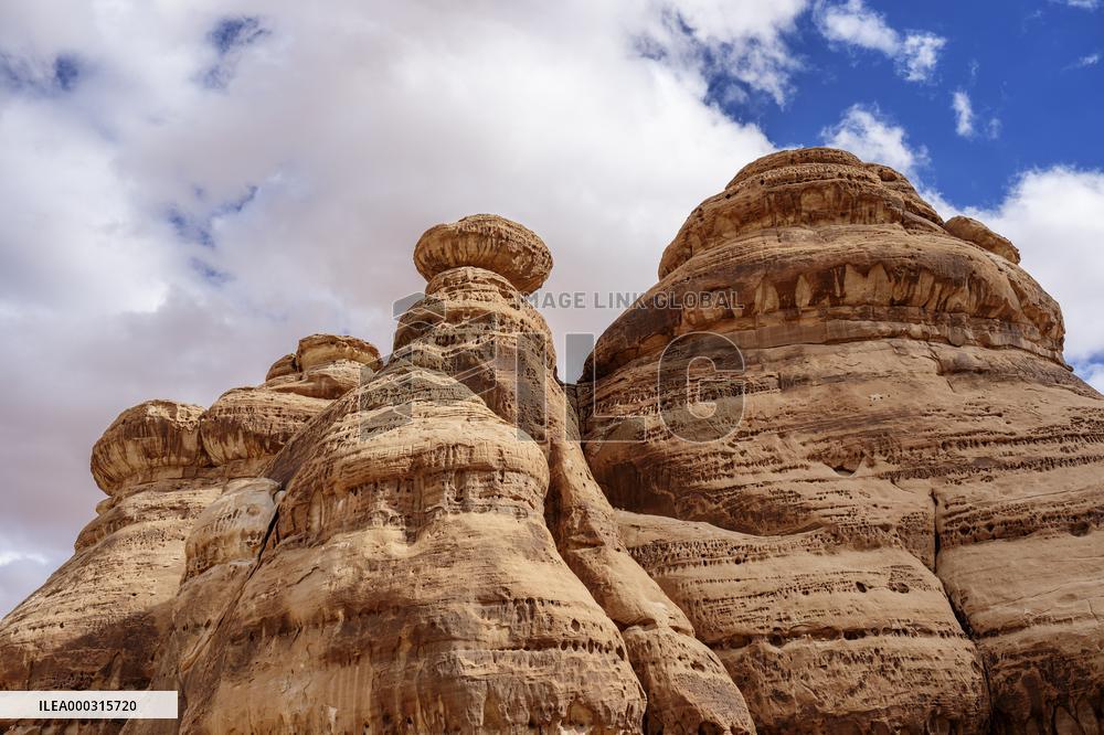 the most known archaeological site in Saudi Arabia Mada in Salih