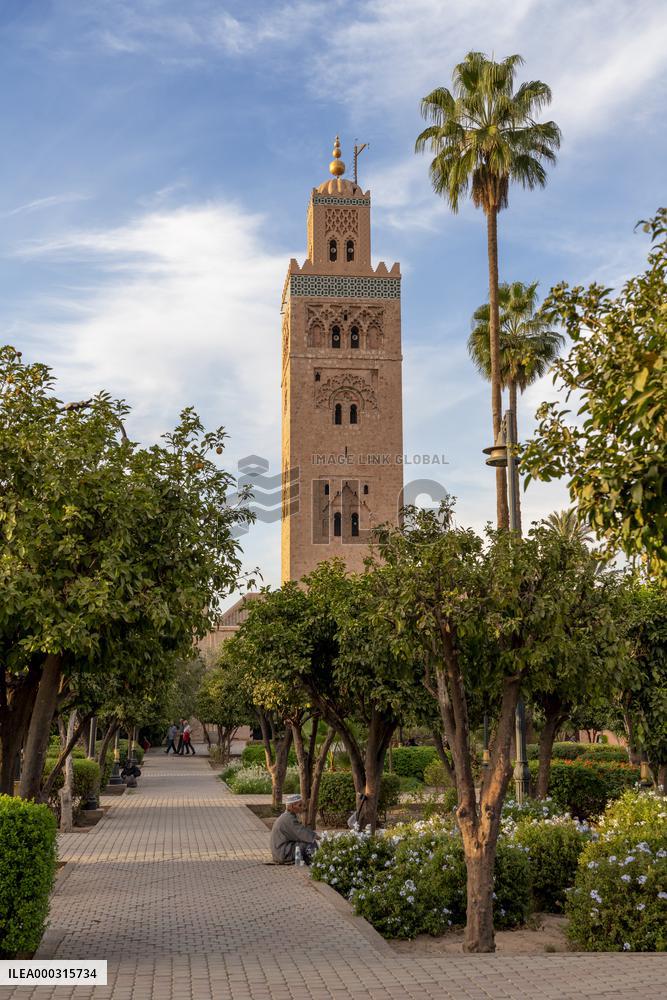 Koutoubia Mosque is the largest mosque in Marrakesh