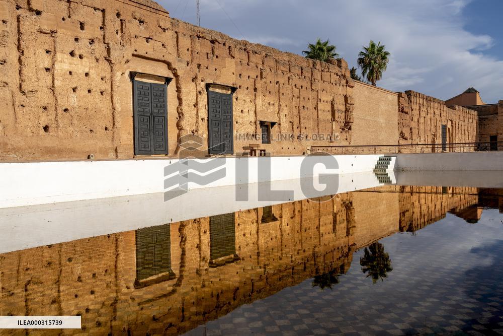 pool in el Badi palace