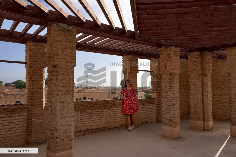 at tower of el Badi palace