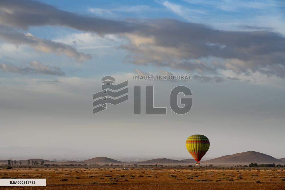 balloon flight close to Marrakesh
