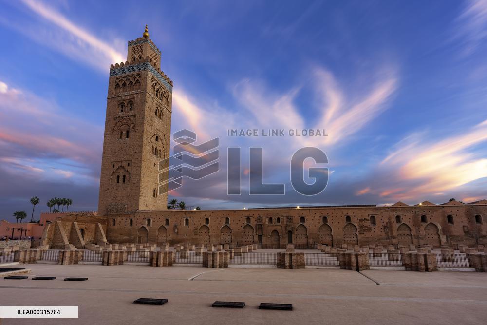 Koutoubia Mosque is the largest mosque in Marrakesh