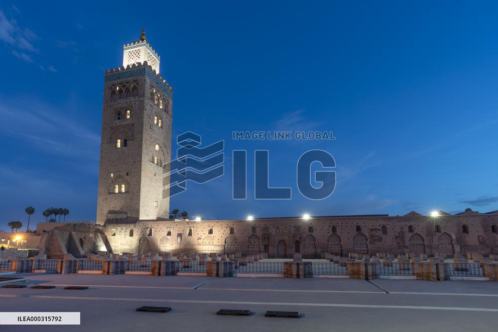 Koutoubia Mosque is the largest mosque in Marrakesh
