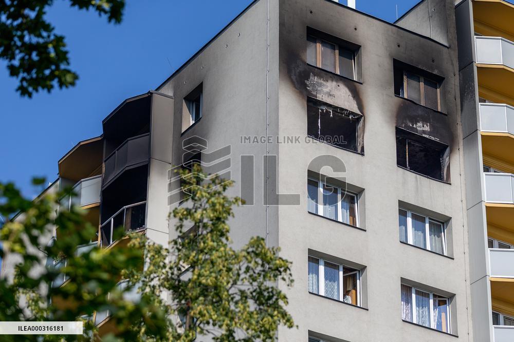 arson attack Bohumin, 11 victims