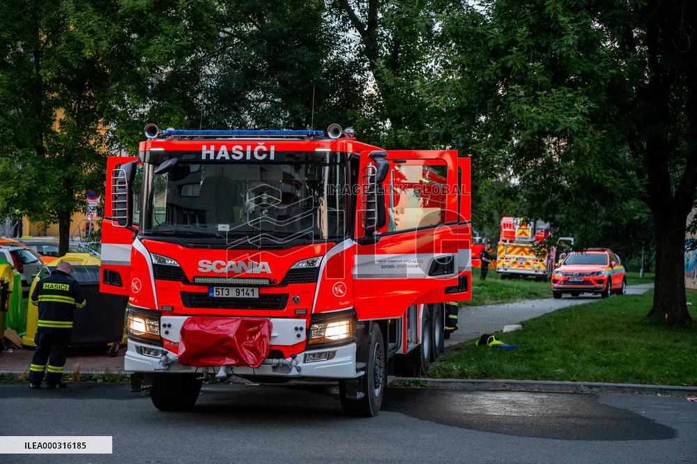 arson attack Bohumin, 11 victims