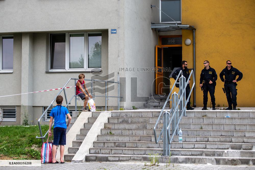 arson attack Bohumin, 11 victims, residents