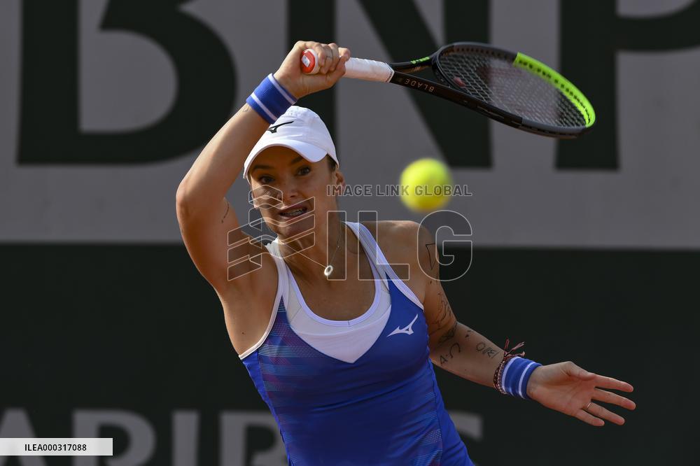 Tereza Martincova, Roland Garros stadium