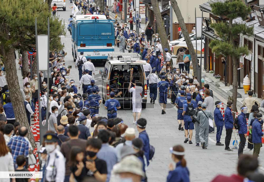 Tokyo Olympic torch relay