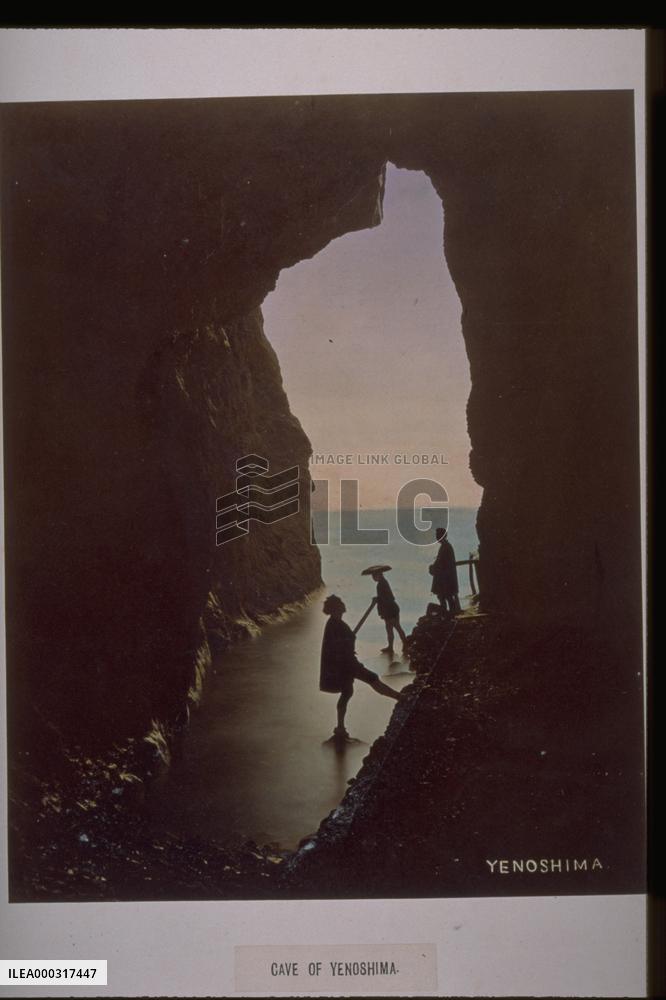 The cave on Enoshima Island
