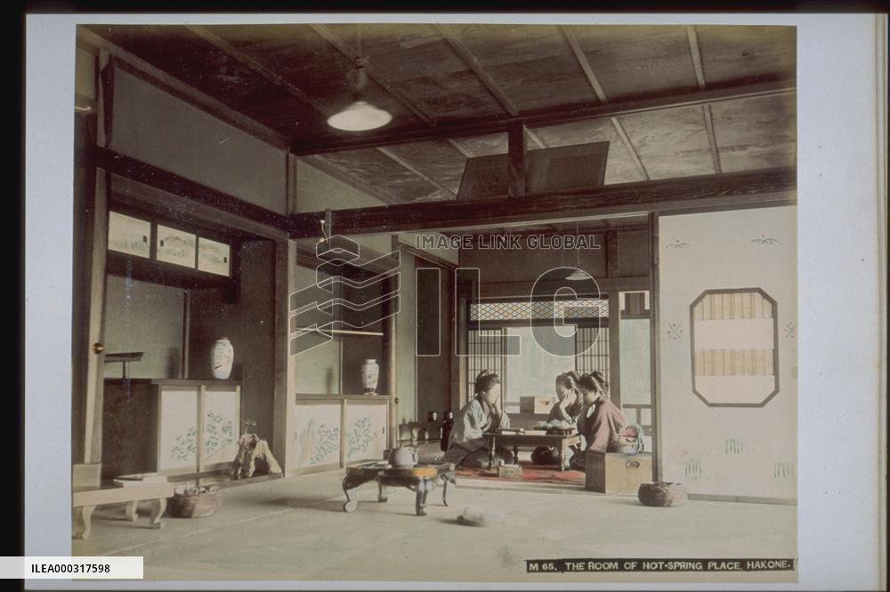 Zashiki,a japanese style room,at an inn