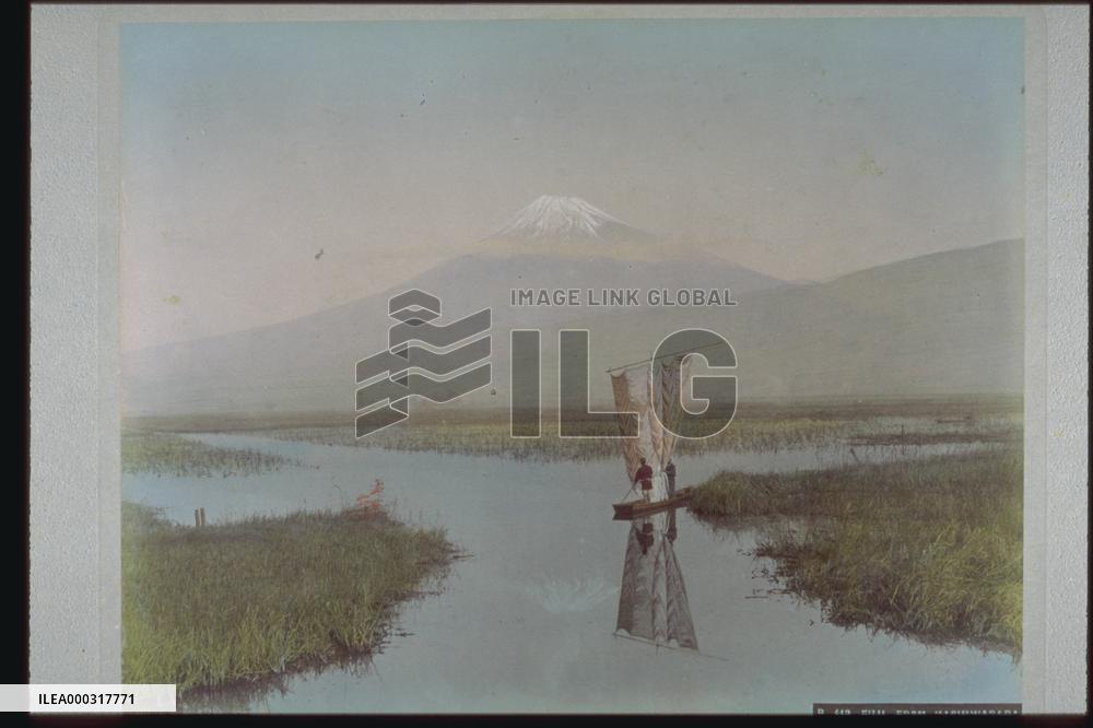 Mt. Fuji seen from Kashiwabara