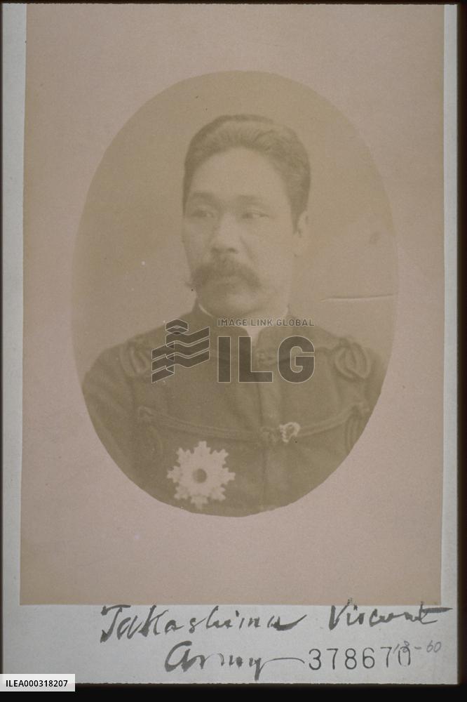 Portrait of TAKASHIMA TOMONOSUKE