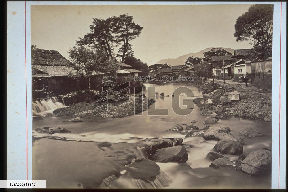 Nakashima River and the residence of Ueno Hikoma