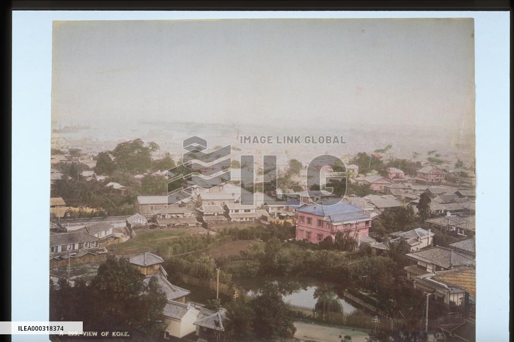 A panoramic view of Kobe