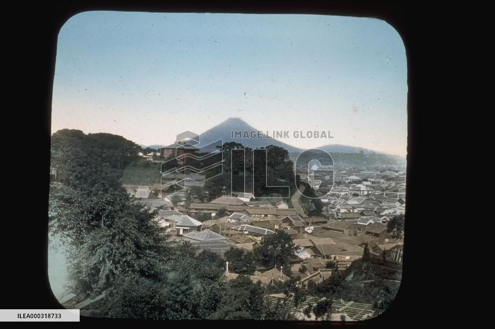 Yamate park and houses of YOKOHAMA