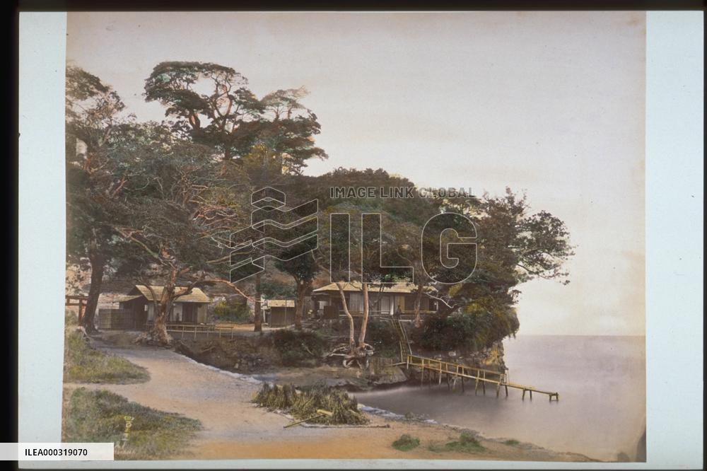 A teahouse at Honmoku Juniten