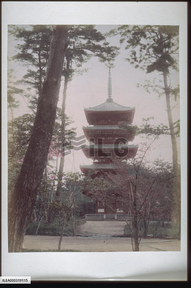 Five-tiered pagoda at Toji Temple