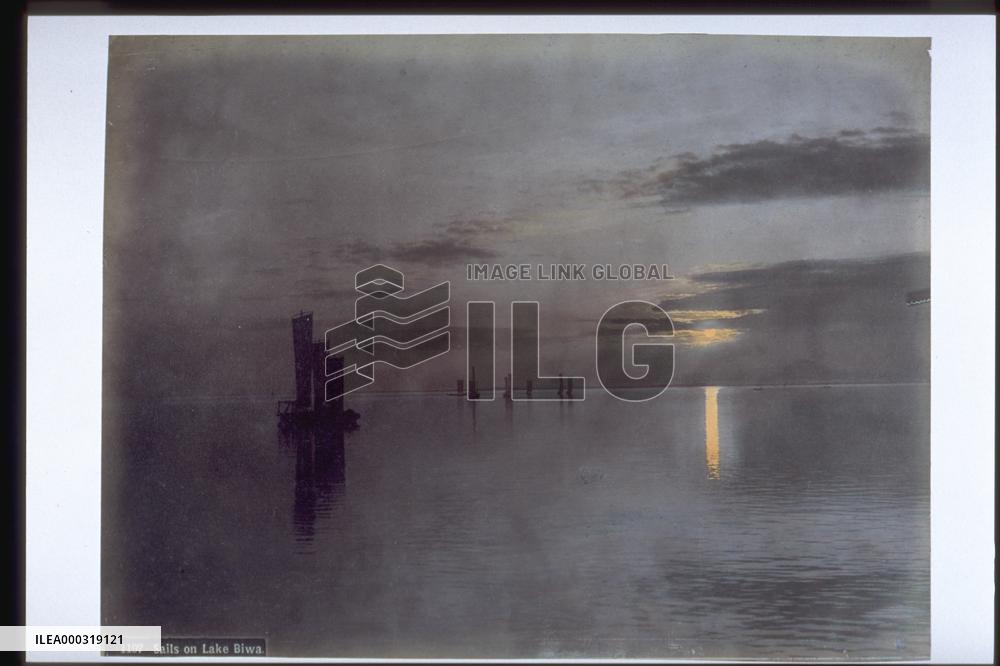 Sunset on Lake Biwa