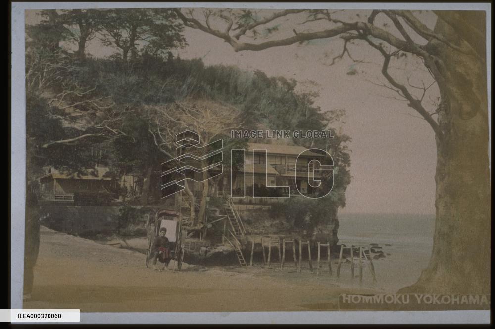 A teahouse at Honmoku Juniten