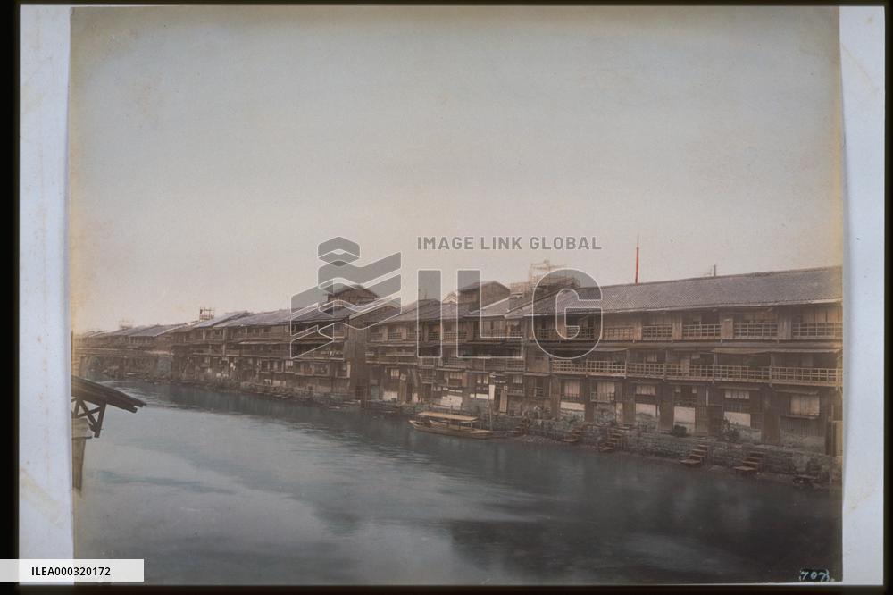 A hotel by the Doton-bori Canal