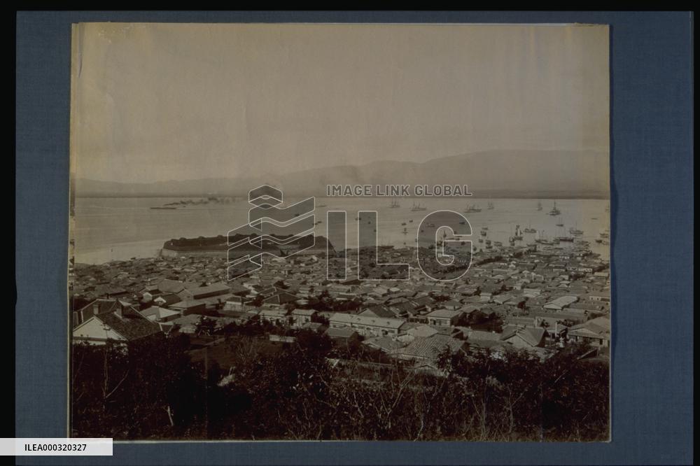 A panoramic view of Hakodate Port