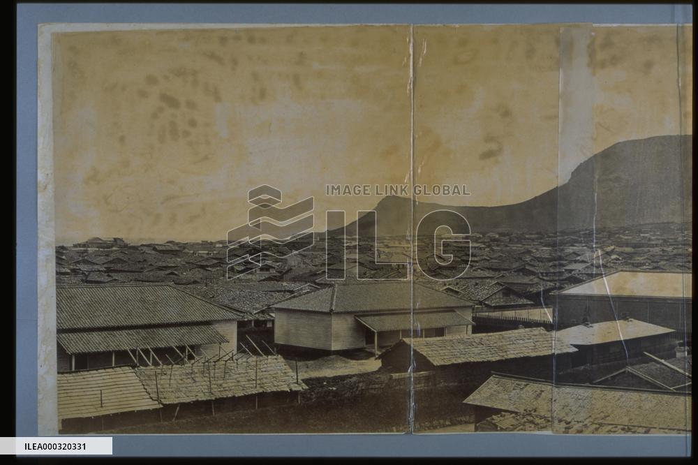 A panoramic view of Hakodate Port