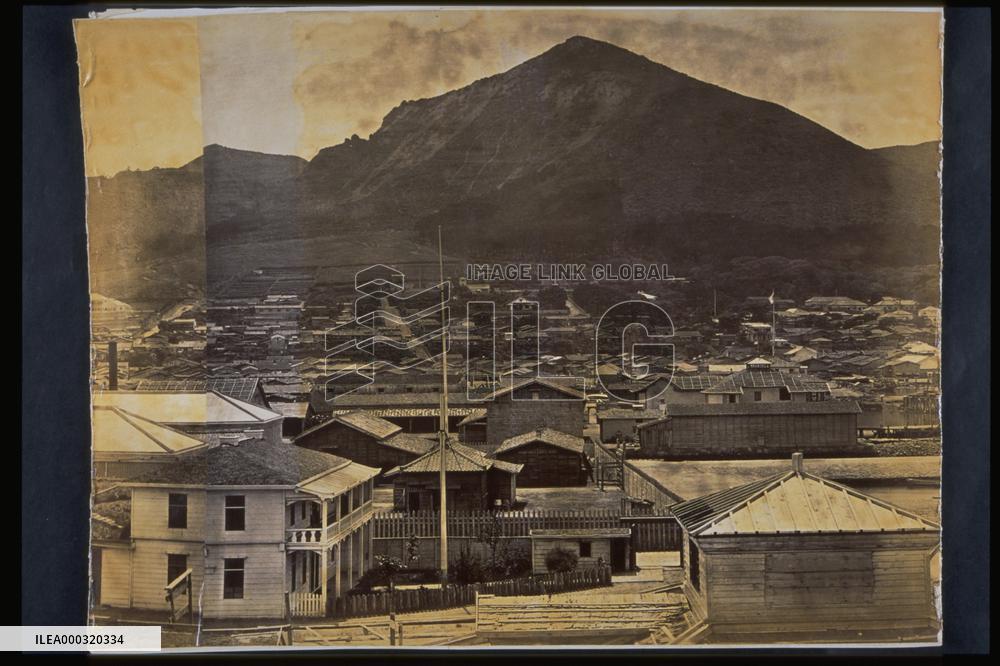 A panoramic view of Hakodate Port