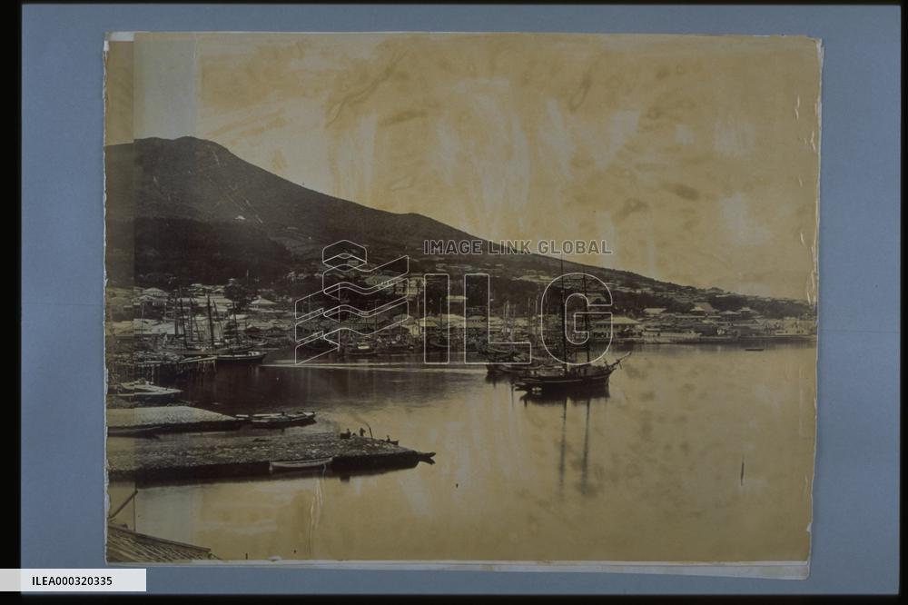A panoramic view of Hakodate Port