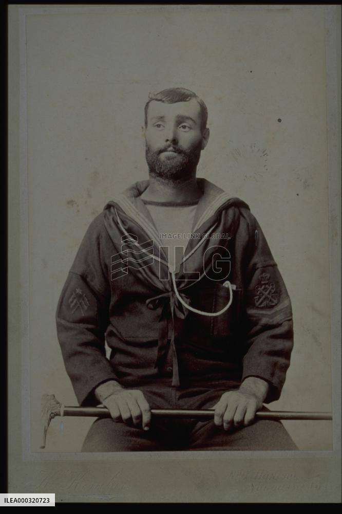 Portrait of a foreign sailor