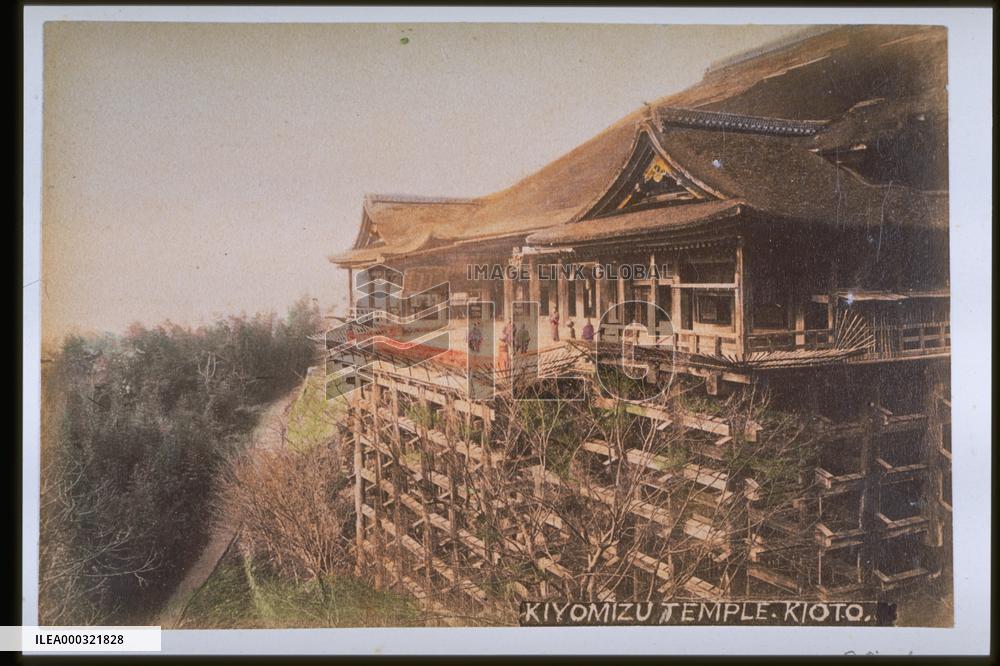 The stage of Kiyomizudera Temple,Kyoto