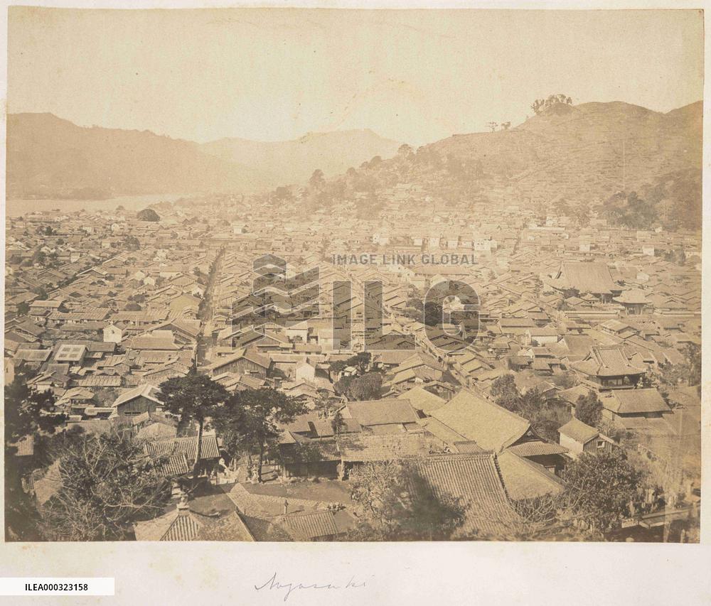 Bird’s Eye View of Nagasaki City from Mt. Kazagashira (Tateyama Direction)