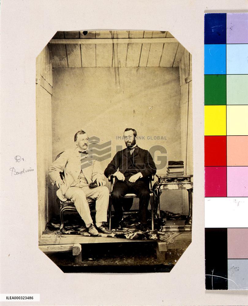 A.F. Bauduin and Gratema at the Dejima Studio