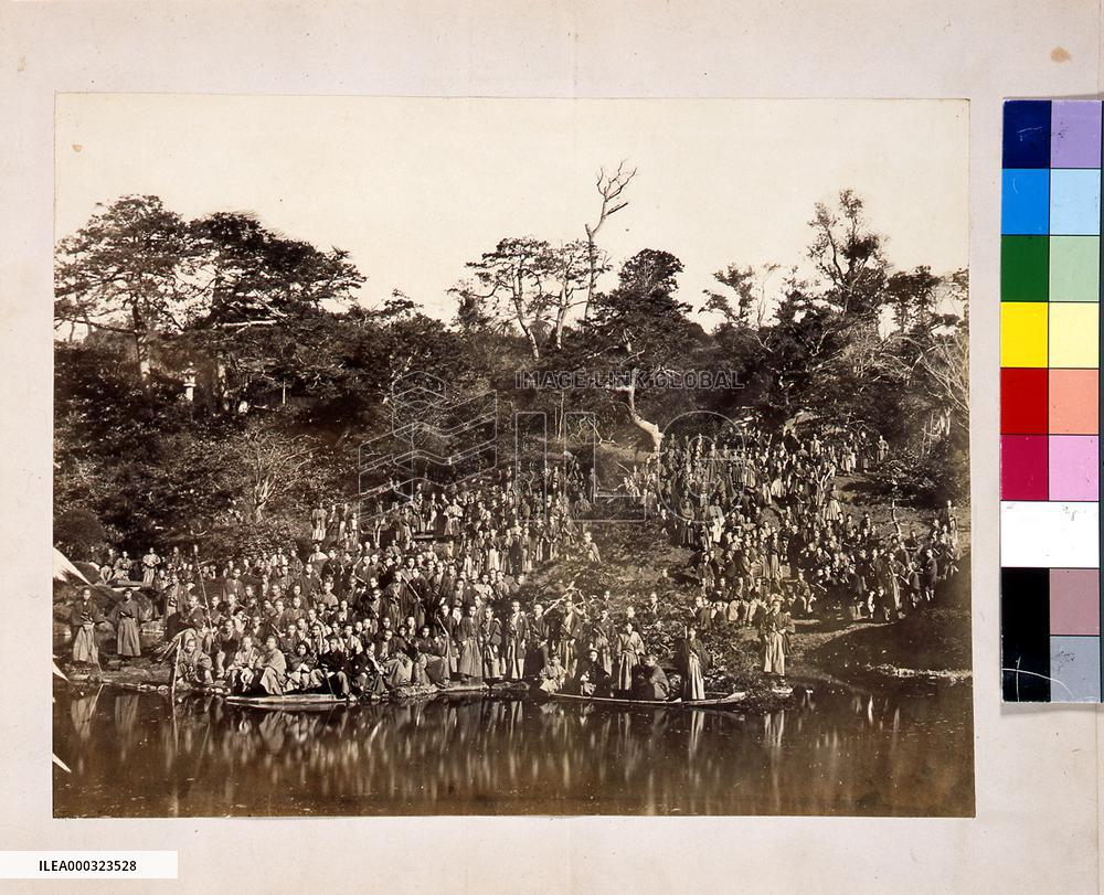 Farewell Party for Dr. Bauduin at Koishikawa Garden of Medicinal Herbs