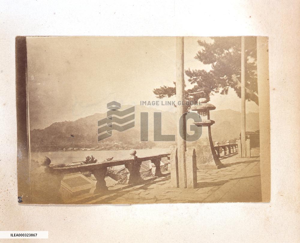 Distant view of Mt. Inasa from Fukusaiji Temple