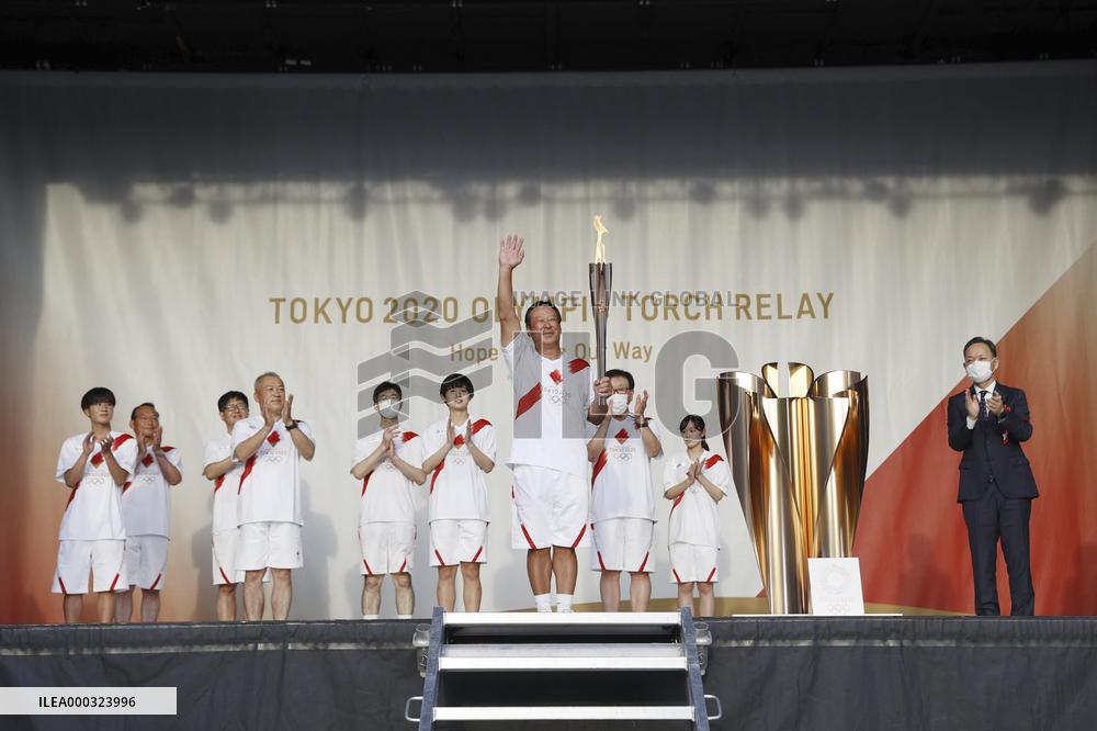 Alternative event for Tokyo Olympic torch relay