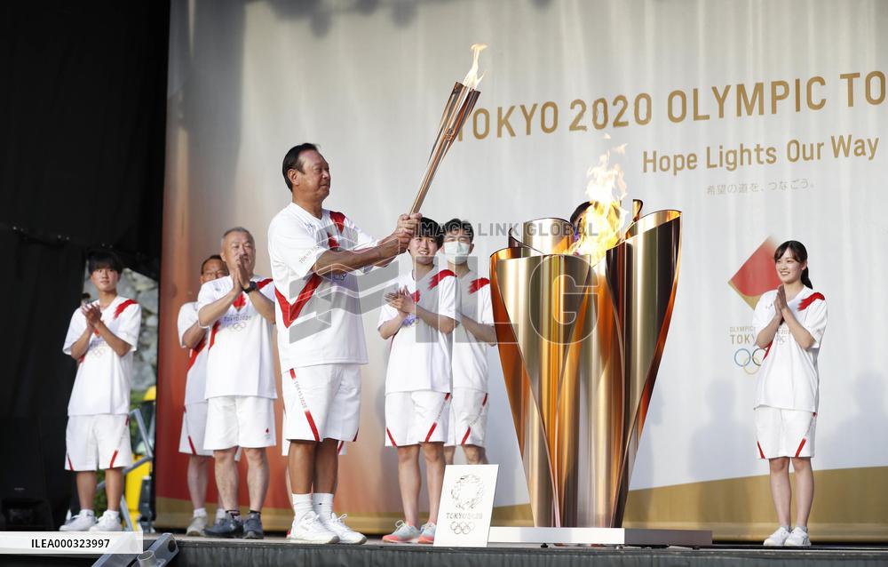 Alternative event for Tokyo Olympic torch relay