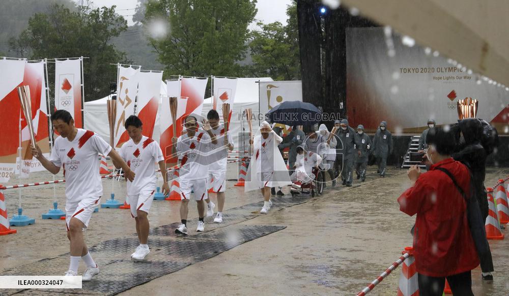 Alternative event for Tokyo Olympic torch relay