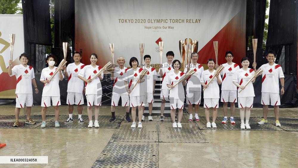 Alternative event for Tokyo Olympic torch relay