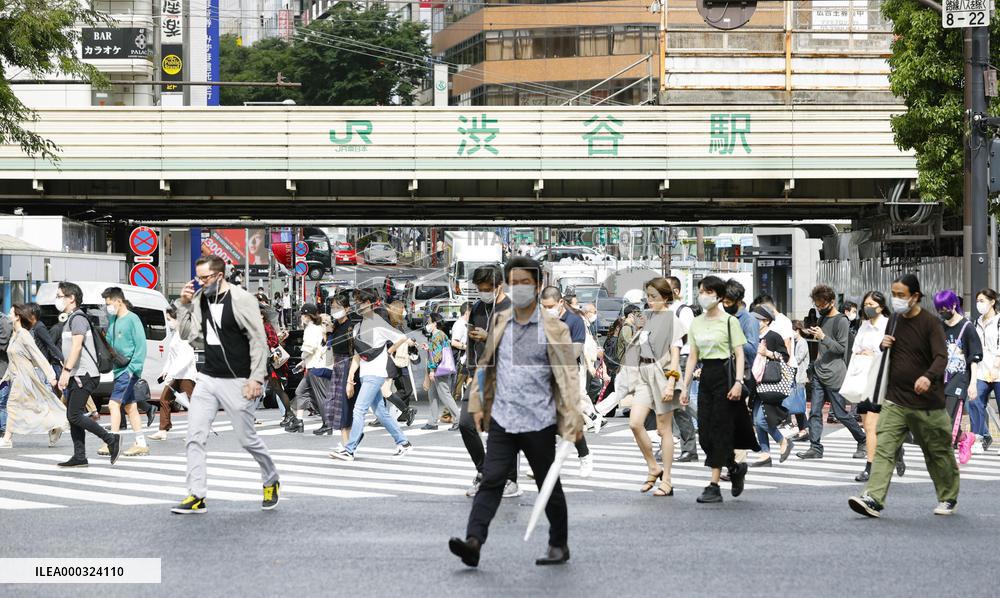 Tokyo scene amid coronavirus pandemic
