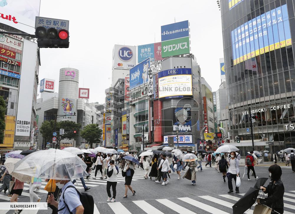 Tokyo scene amid coronavirus pandemic