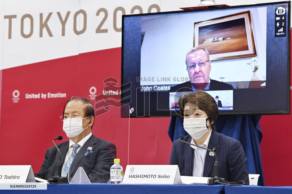 IOC and Tokyo Olympic organizing committee