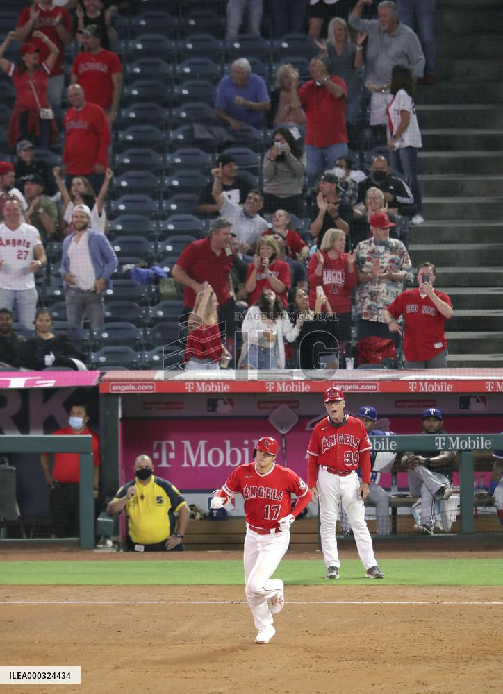 Baseball: Rangers vs. Angels