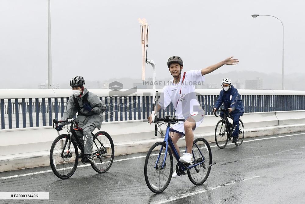 Tokyo Olympic torch relay