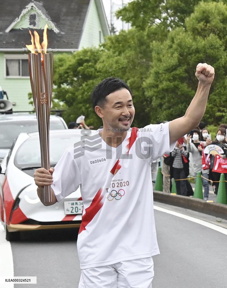 Tokyo Olympic torch relay