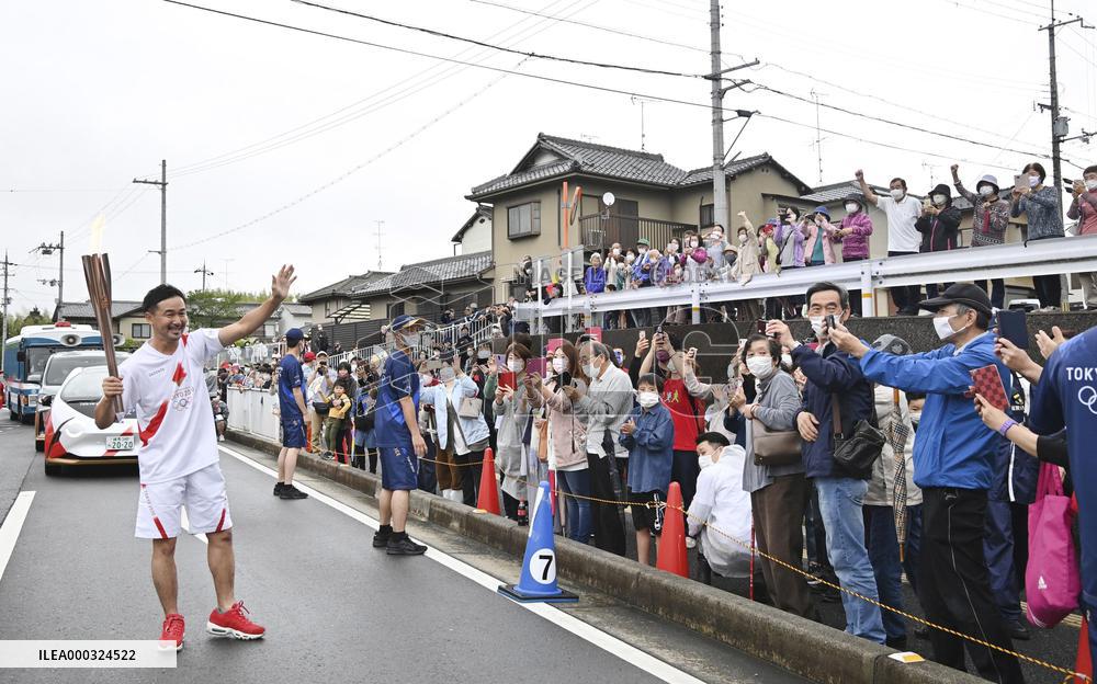 Tokyo Olympic torch relay