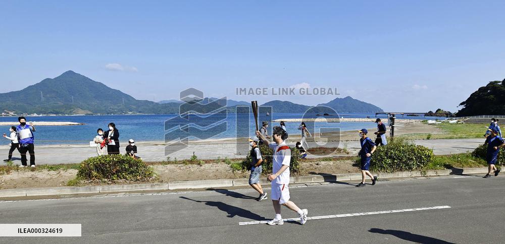 Tokyo Olympic torch relay