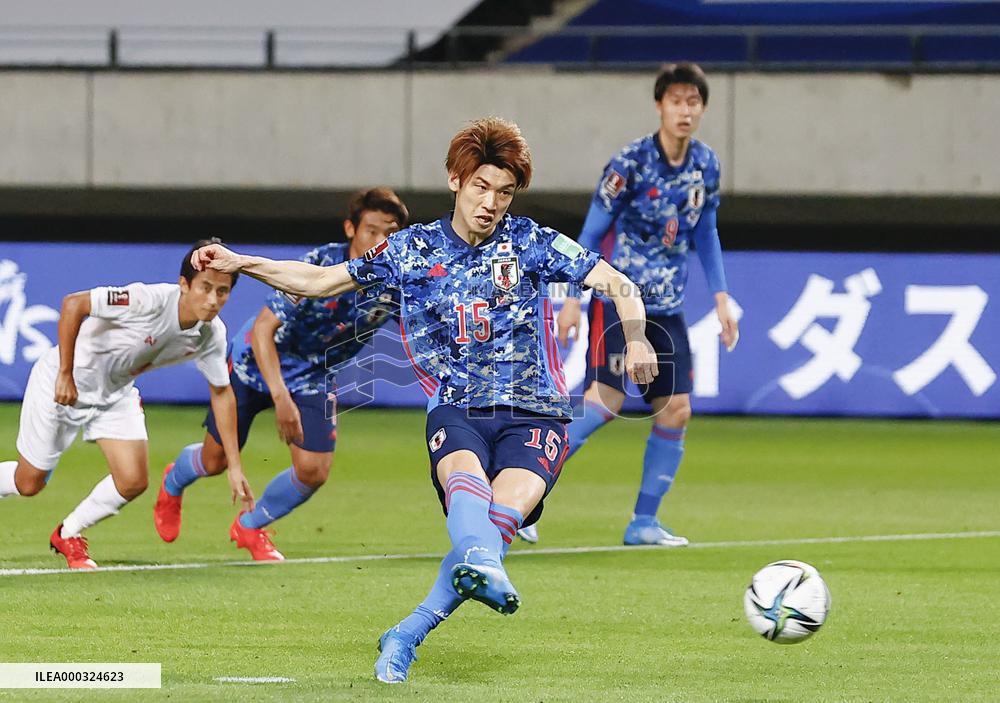 Football: Japan-Myanmar World Cup qualifier