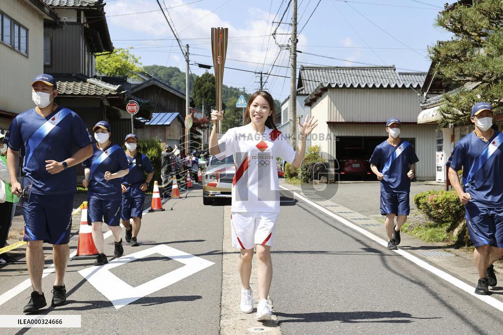 Tokyo Olympic torch relay
