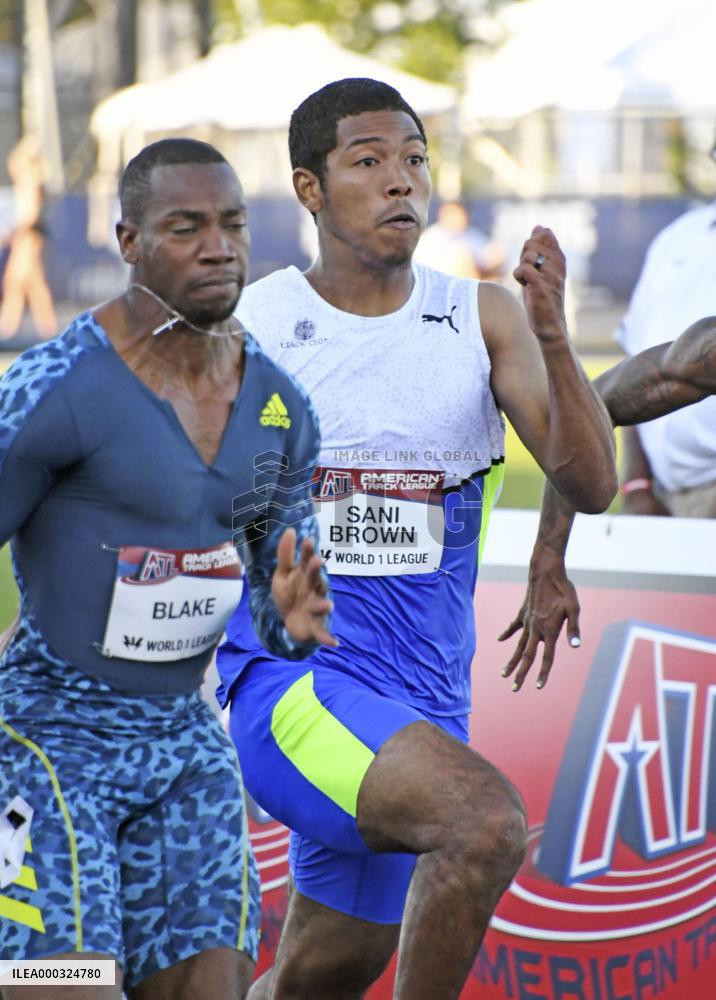 Athletics: Sani Brown at Florida meet