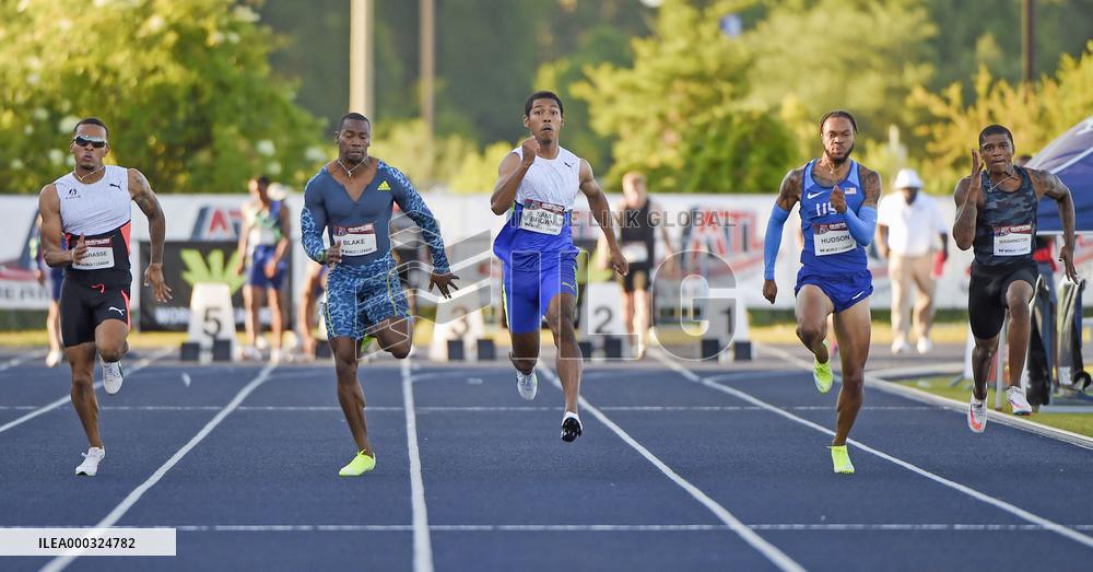 Athletics: Sani Brown at Florida meet